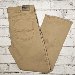 Wrangler Men's Slim Straight Khaki Jeans Pants